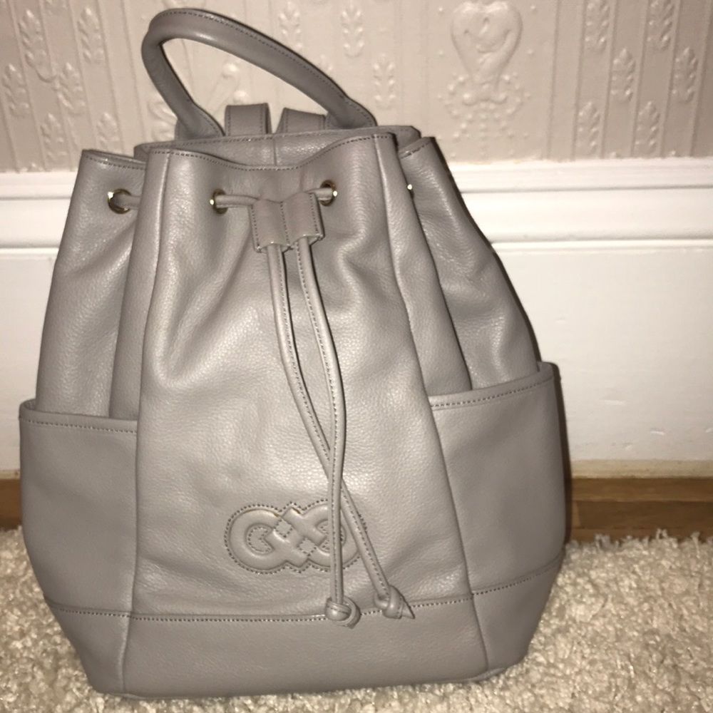 Light Grey Cole Haan  backpack